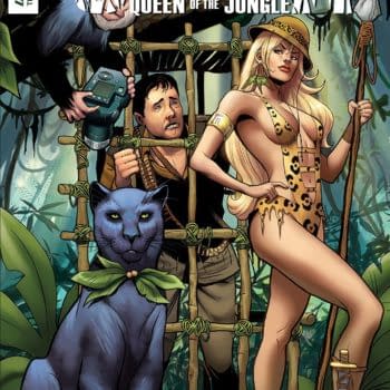Sheena, Queen of the Jungle #9 cover by Maria Sanapo and Ceci de la Cruz