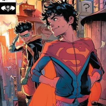 Super Sons #16 cover by Jorge Jimenez and Alejandro Sanchez