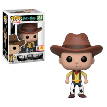 Funko SDCC Rick and Morty Western Morty