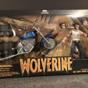 Marvel Legends Wolverine and Bike 1