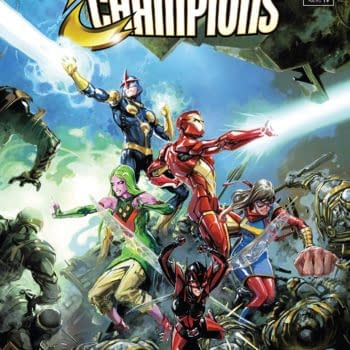 Infinity Countdown: Champions #1 cover by Clayton Crain