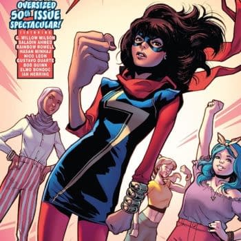 Ms. Marvel #31 cover by Valerio Schiti and Rachelle Rosenberg