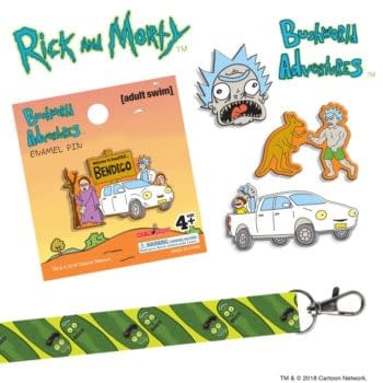 Rick and Morty Bushland Adventures SDCC Pins Hot Properties