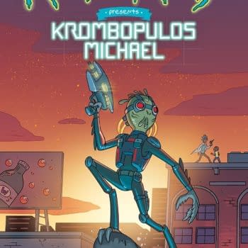 Rick and Morty Presents Krombopulous Michael #1 cover by CJ Cannon