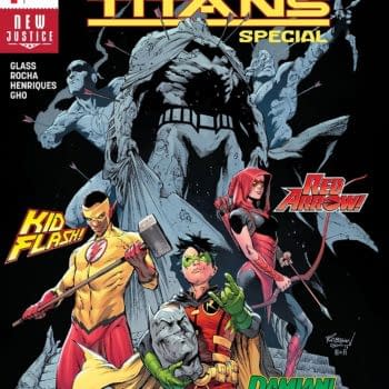 Teen Titans Special #1 cover by Robson Rocha, Trevor Scott, and Hi-Fi