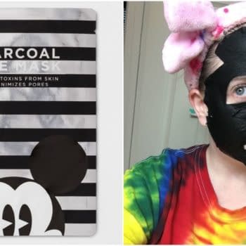 mickey mouse charcoal mask target