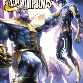 Infinity Countdown: Champions #2 cover by Clayton Crain