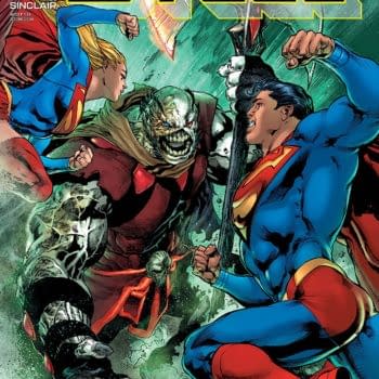 Man of Steel #6 cover by Ivan Reis, Joe Prado, and Alex Sinclair