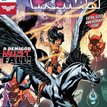 Wonder Woman #50 cover by Jesus Merino and Romulo Fajardo Jr.