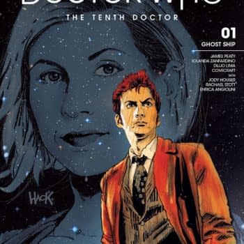 Doctor Who: The Road to the Thirteenth Doctor- The Tenth Doctor #1 cover by Robert Hack