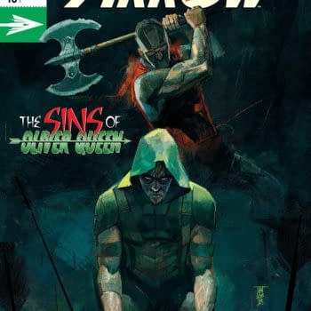 Green Arrow #43 cover by Alex Maleev