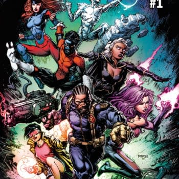 David Finch Stands With Feet on Uncanny X-Men #1 Variant