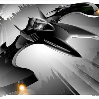 Batman 89 Batwing Poster by Craig Drake Mondo