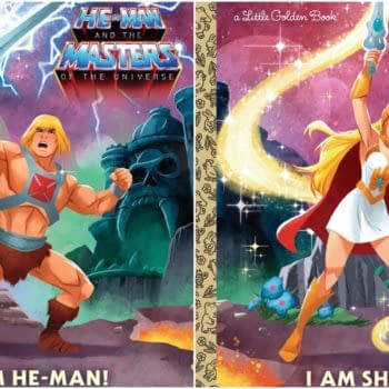 MOTU and She-Ra Golden Books Collage