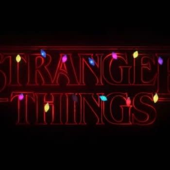 'Stranger Things' Kids Wrap Presents for Superfans