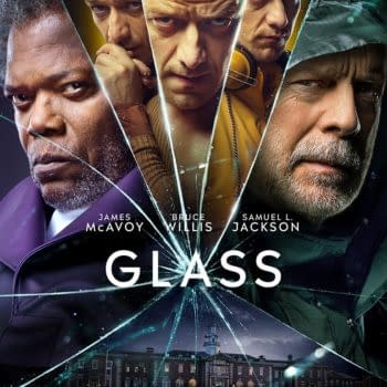 3 Character Posters and 1 Theatrical Poster for Glass