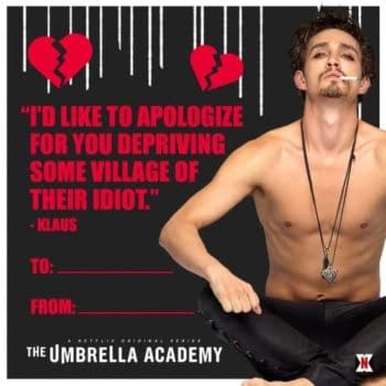 'The Umbrella Academy': Valentines for Your Super Messed-Up Loved Ones
