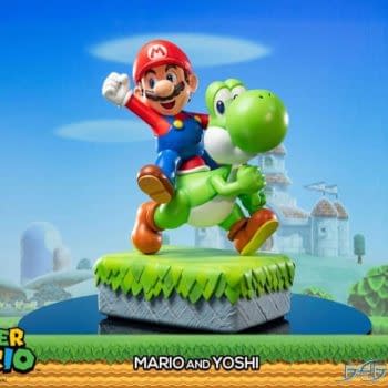 High End Mario and Yoshi Statue Coming in 2020 From First 4 Figures