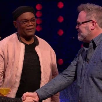 When Bryan Hitch Met Samuel L Jackson, the Man He Made Nick Fury, On The Jonathan Ross Show