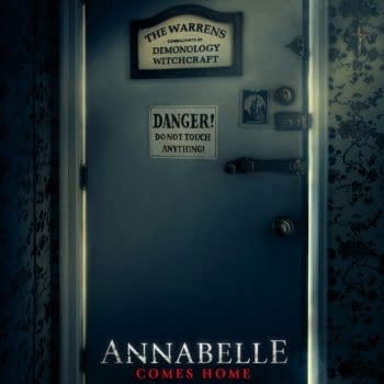 First Poster For 'Annabelle Comes Home' Features a Door You Do NOT Want to Open