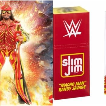 Macho Man Randy Savage WWE Eilte Slim Jim SDCC Exclusive Figure on its Way