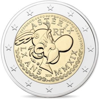 Asterix on the New Two-Euro Coin