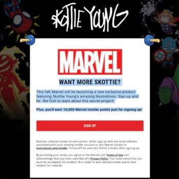 Marvel Has a Secret Skottie Young Project Page... What Are They Hiding?