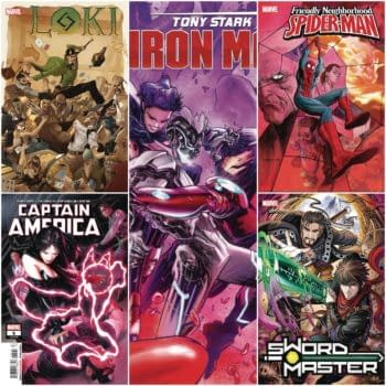 Marvel Creative Ch-Ch-Changes to Tony Stark: Iron Man, Friendly Neighborhood Spider-Man, Sword Master, Captain America and Loki