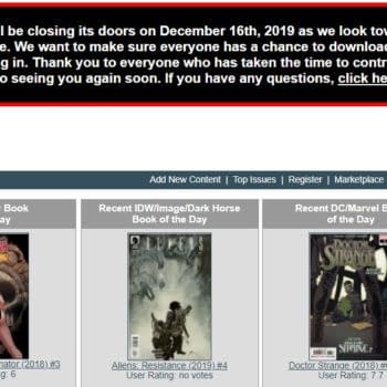 ComicbookDB.com Closing December &#8211; But Will Return, New and Improved