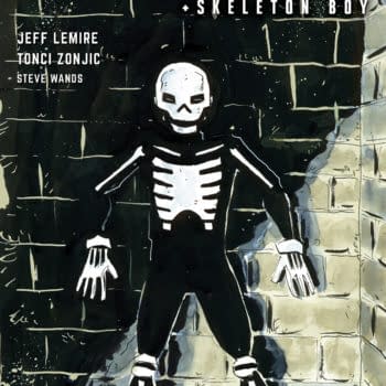 For FOC, Here's Jeff Lemire's Variant Cover for Skulldigger & Skeleton Boy #1