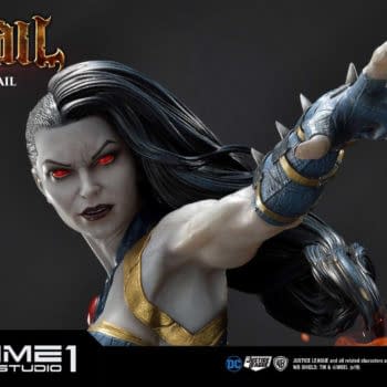 Justice League's Grail Gets Her Own Statue from Prime 1 Studio