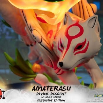 “Okami” Gets Divine with Her New First 4 Figures Statues