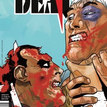 Charlie Adlard's Cover to Simon Furman and Geoff Senior's To The Death #10 Finale