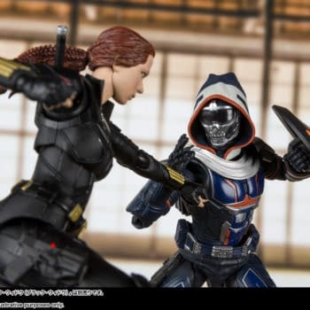 Taskmaster Makes His “Black Widow” Debut with S.H. Figuarts Figure
