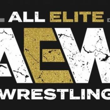 The official logo for AEW or All Elite Wrestling.