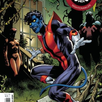 The cover to GIant-Size X-Men: Nightcrawler #1 from Marvel Comics, with art by Alan Davis and Edgar Delgado.