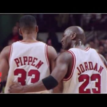 Michael Jordan, Scottie Pippen, and the Chicago Bulls is the subject of The Last Dance, courtesy of ESPN.
