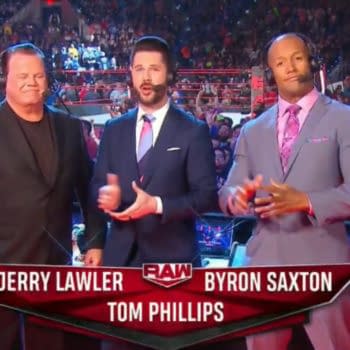 The regular Raw announce team was lacking Jerry "The King" Lawler at WrestleMania 36.