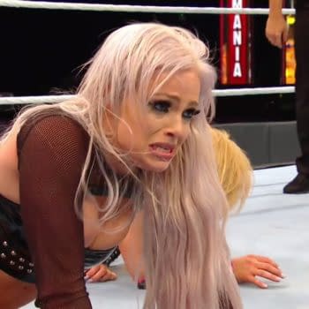 A frustrated Liv Morgan struggles to overcome veteran Natalya.