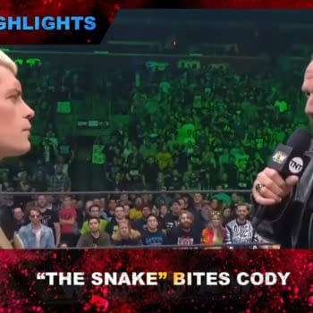 Jake "The Snake" Roberts makes his AEW debut and has harsh words for Cody