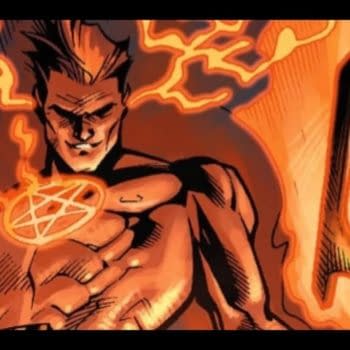 Daimon Hellstrom fights both internal and external demons, courtesy of Marvel Comics.