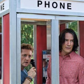 Keanu Reeves and Alex Winter in Bill & Ted Face the Music (2020). Image Credit: Orion Pictures
