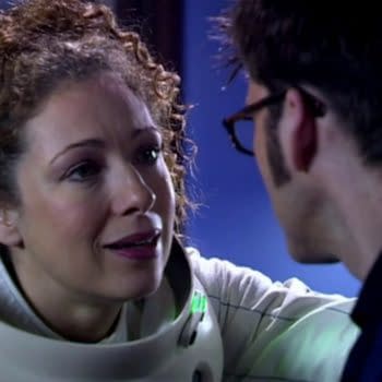 River Song tries to explain to the Doctor on Doctor Who, courtesy of BBC Studios.