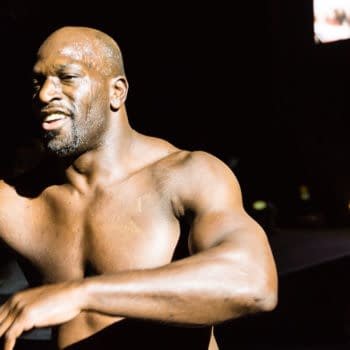 The Tag Team Match of Titus O'Neil and Apollo Crews vs. Curt Hawkins and Goldust during WWE Live Tour 2017. Editorial credit: Bjoern Deutschmann / Shutterstock.com