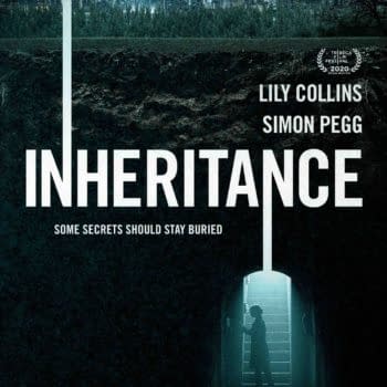 The poster for Lily Collins thriller Inheritance.