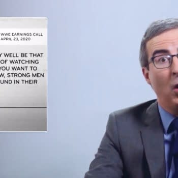 HBO's John Oliver Shoots on WWE for Filming During Pandemic