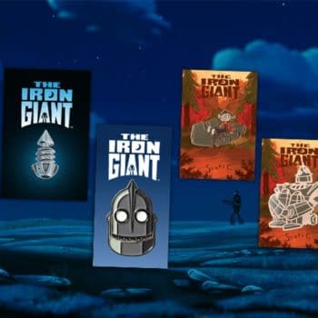 Mondo Now Selling Iron Giant Pins By Tom Whalen And A Shirt