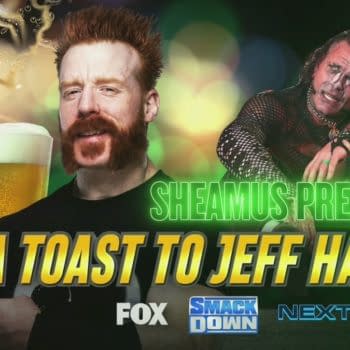Sheamus plans to raise a warm glass of urine to Jeff Hardy