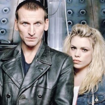 Christopher Eccleston as the 9th Doctor in "Doctor Who", BBC Studios
