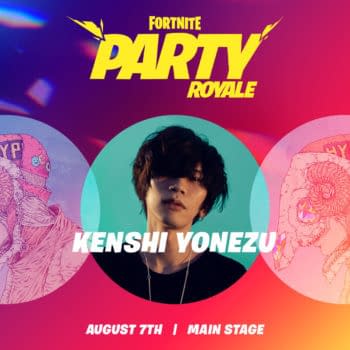 Japanese Superstar Kenshi Yonezu Will Host Fortnite's Party Royale